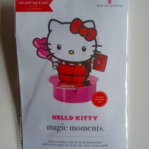 Hello kitty x valentines day greetings card BNWT VHTF RARE SOLD OUT